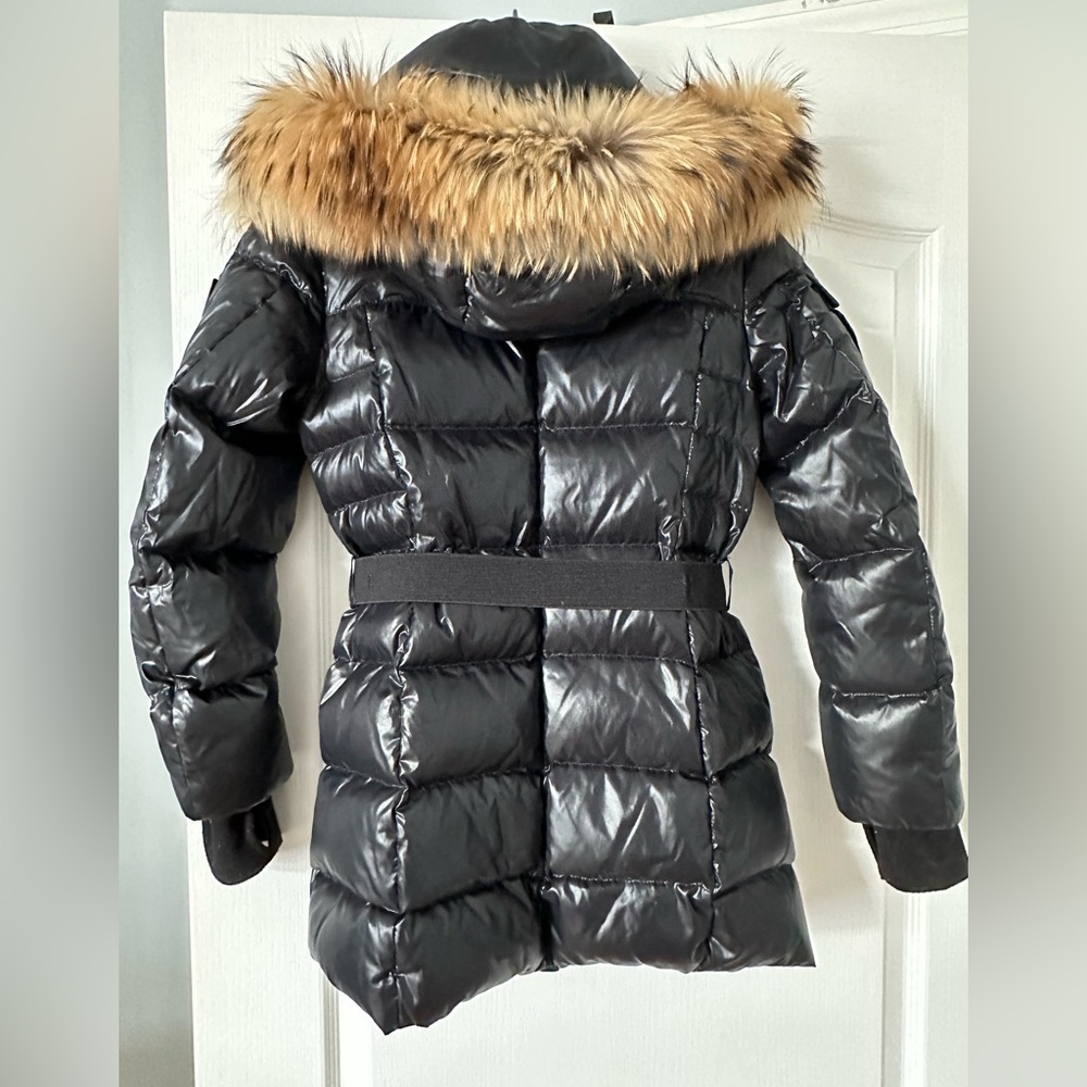 SAM Millennium puffer winter jacket with real fur